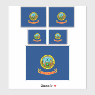 Adesivo Design de Sinalizador do Estado Idaho