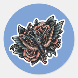 Adesivo design de tatuagem adesiva