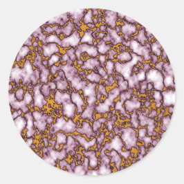 Adesivo Design de Textura Dourada de Mármore, cor-de-rosa 