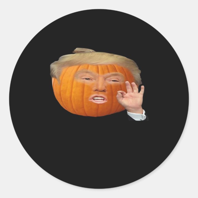 Adesivo Design de Trumpkin básico e clássico (Frente)