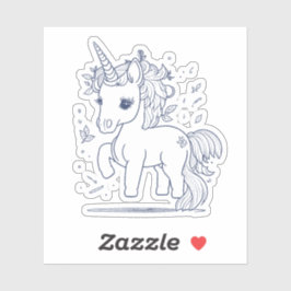 Adesivo Design de unicórnio