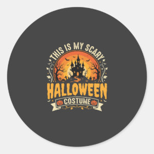 Adesivo Design de vetor de fantasia assustadora de Hallowe