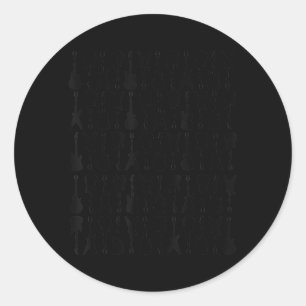 Adesivo Design de Violão Guitaraholandês para Tocador de