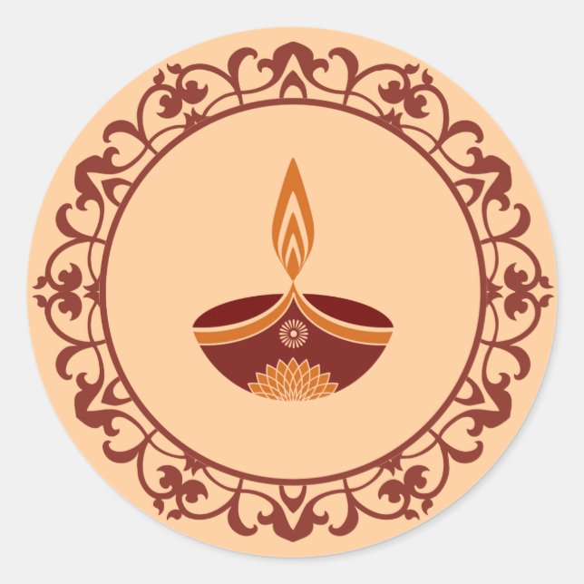Adesivo Design Decorative Diwali (Frente)