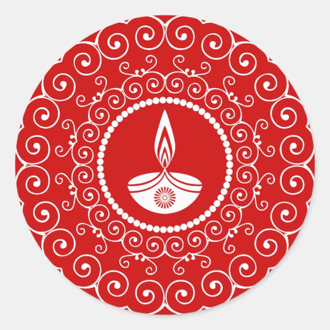 Adesivo Design Decorative Diwali (Frente)