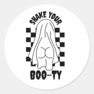 Adesivo Design do Bumbum fantasma - "Shake Your Boo-ty"