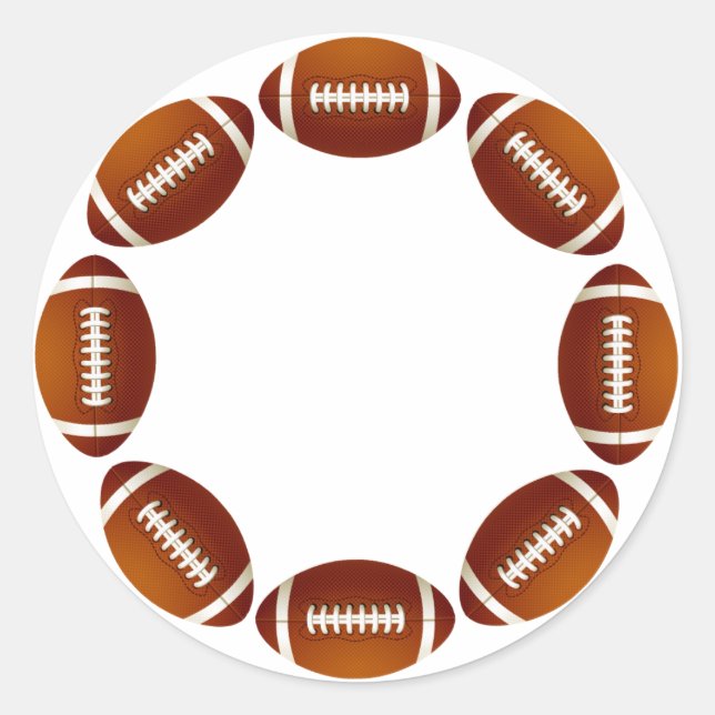 ADESIVO DESIGN DO CÍRCULO DE FUTEBOL (Frente)