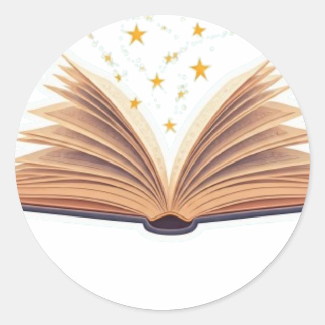 Adesivo Design do Magical Book Sticker (Frente)