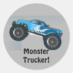 Adesivo Design do Monster Truck Speedway-lover