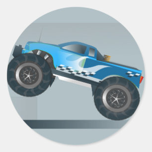 Adesivo Design do Monster Truck Speedway-lover