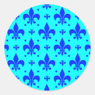 Adesivo Design do padrão Fleur-de-lis
