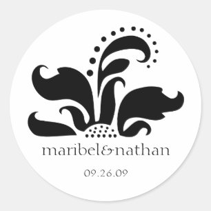 Adesivo Design do ventilador do Damask