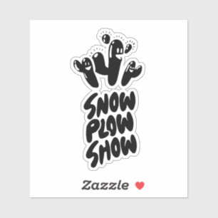 Adesivo Design do Yati M Show Plow Show 2 Sticker