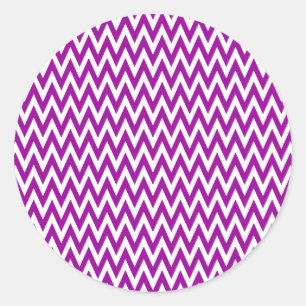 Adesivo Design elegante roxo de Chevron