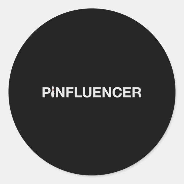 Adesivo Design Engraçado Pinfluente Para Jogadores (Frente)