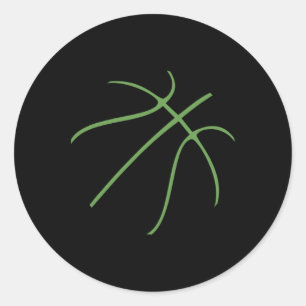 Adesivo Design Esportivo Fofo com Cor Verde