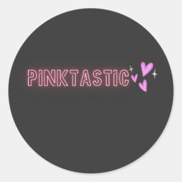 Adesivo Design Estético Cor-de-Rosa Fofinho PINKTASTIK