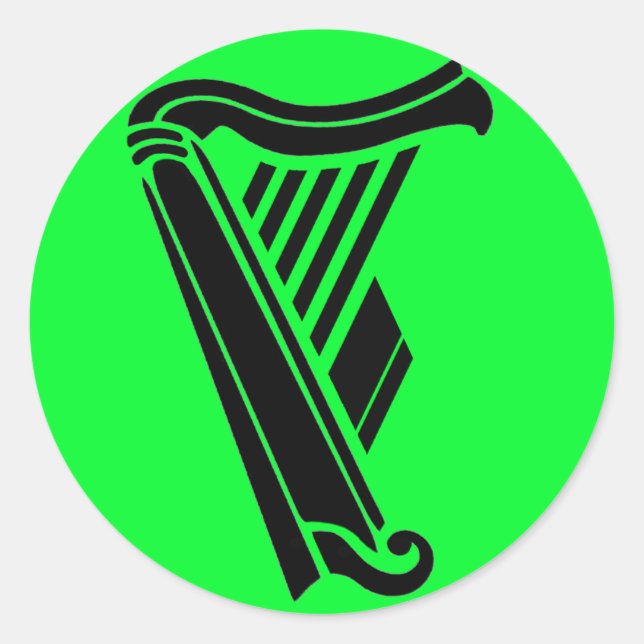 Adesivo Design FitzSticker "F Harp" (Frente)