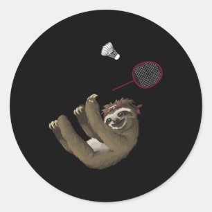 Adesivo Design Funny Badminton Para Jogadores De Badminton