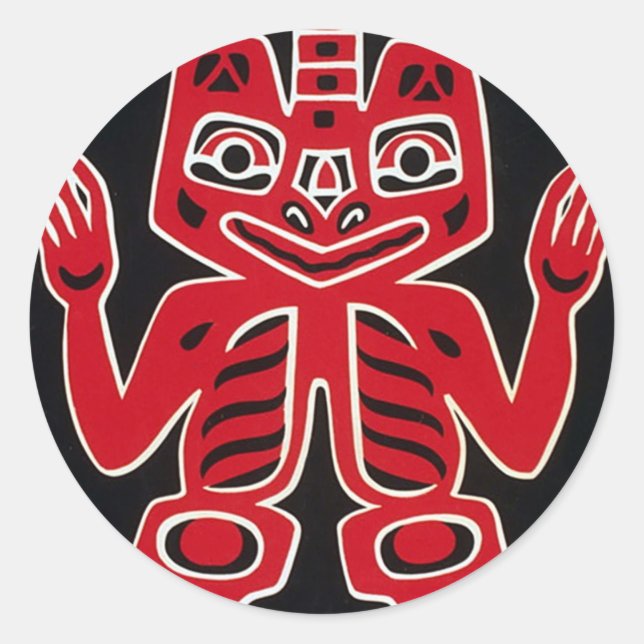 Adesivo Design geral do ~ Alaska do Haida (Frente)