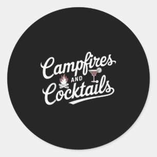 Adesivo Design Gráfico De Campanha De Verão De Campfire E