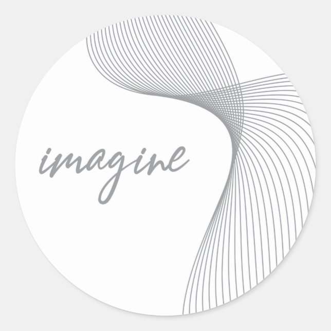 Adesivo Design gráfico moderno, simples e elegante da Imag (Frente)