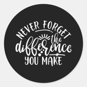 Adesivo Design Ideia de Apreciação do Professor