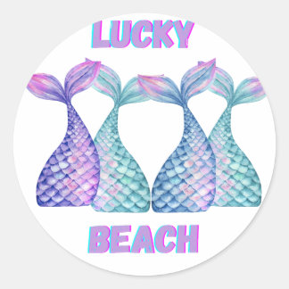 Adesivo Design Lucky Beach Sticker
