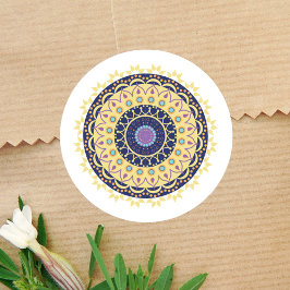 Adesivo Design Modern Mandala Simples