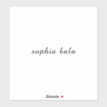 Design Moderno de Nome Manuscrito Personalizado