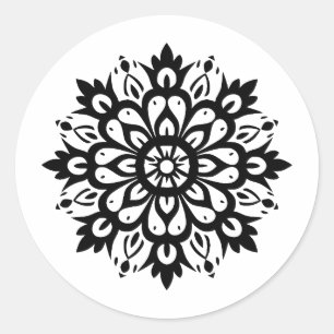 Adesivo Design Monocromo Elegante