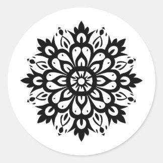 Adesivo Design Monocromo Elegante
