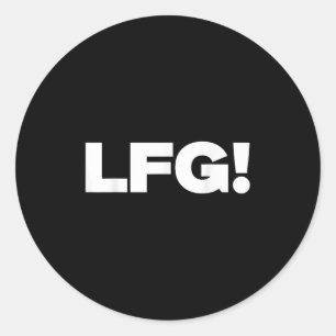 Adesivo Design Motivacional Lfg Para Esportes E Jogos