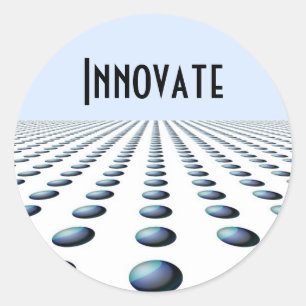 Adesivo Design Motivacional Moderno - Inovar