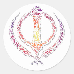 Adesivo Design original do símbolo do khanda do sikh