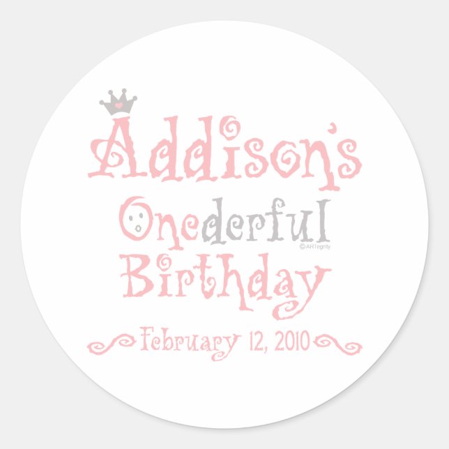 Adesivo Design Personalizado - Addison (Frente)