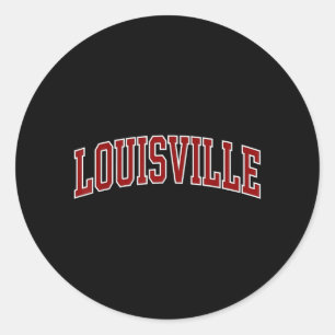 Adesivo Design Vintage de Louisville Homens Mulheres Crian