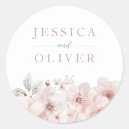Adesivo Designer Blush Floral All Seasons Casamento