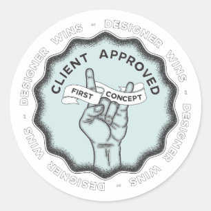 Adesivo Designer ganha nº 1