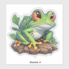 Adesivo Designs com tema de Sapo mágico Sticker
