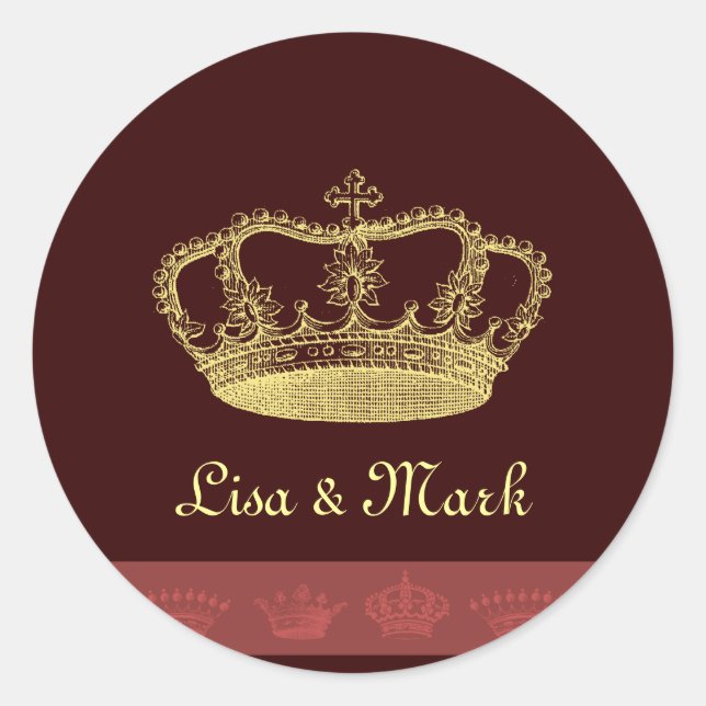 Adesivo Designs da Coroa (Frente)