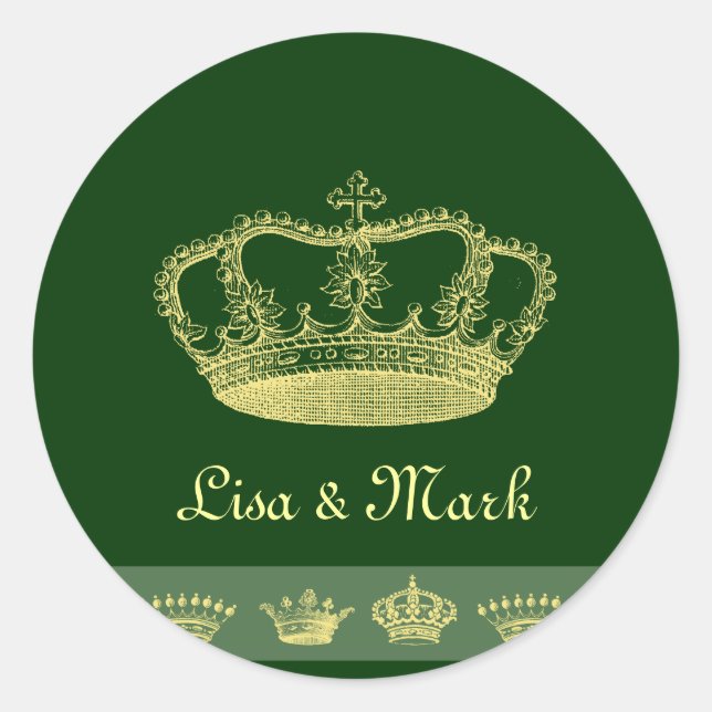 Adesivo Designs da Coroa - Verde (Frente)