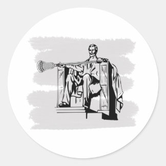 Adesivo Designs de Lacrosse Abe Sticker