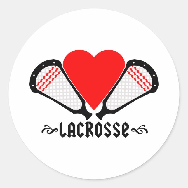 Adesivo Designs de Lacrosse GirlsLacrosse Sticker (Frente)