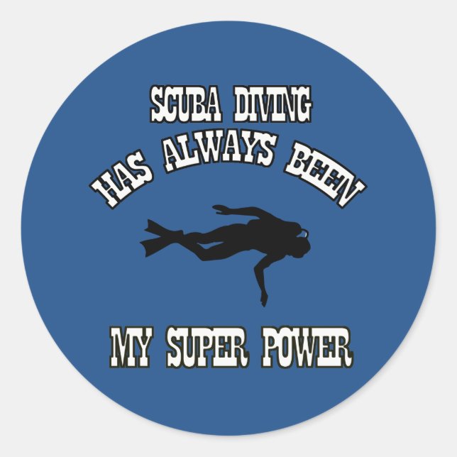 Adesivo DESIGNS esportivos SCUBA DIVING (Frente)
