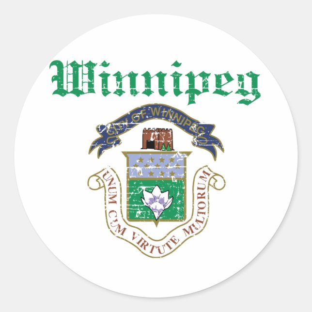 Adesivo Designs Winnipeg Canadá (Frente)