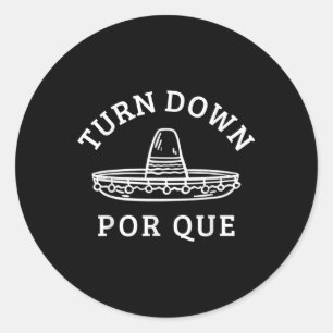 Adesivo Desliga Por Que Engraçado Partido Mexicano Cinco D