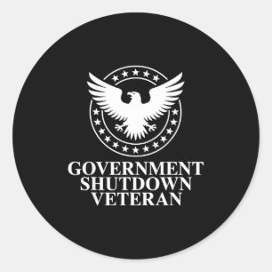 Adesivo Desligamento do Governo Veterano Águia Patriótica