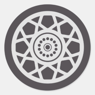 Adesivo Desortações de Festa de aniversário de Comício de