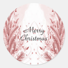 Adesivo Desorte de Neve Vermelha de Pinheiro de Natal Boni